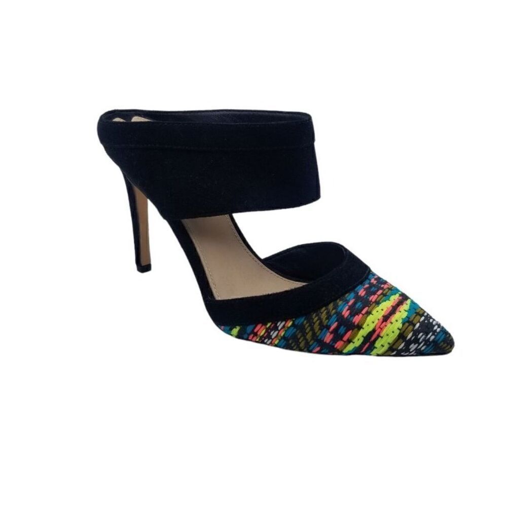 Via Spiga woven colorful heels size 5.5